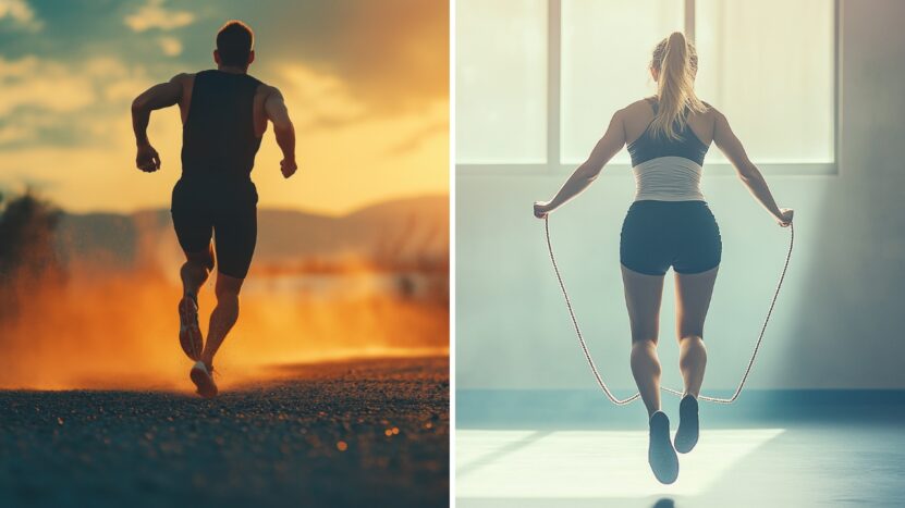 Running vs Jumping Rope - Which one is the best one for me and my fitness routine and workout